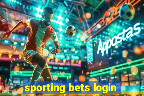 sporting bets login